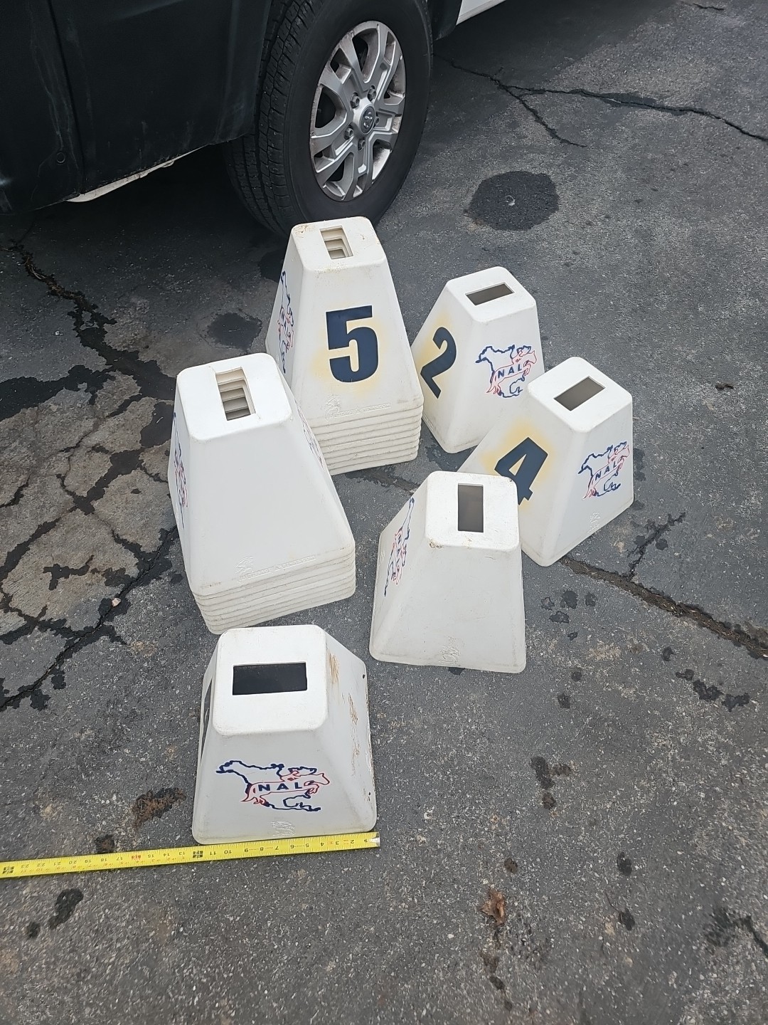 Dressage Blocks Arena Markers Equestrian Lot of 22 USED