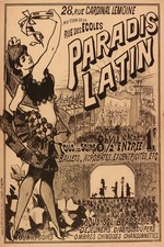 🎭 Paradis Latin Vintage Poster - 24x36” - 200gsm Matte Paper🗞️