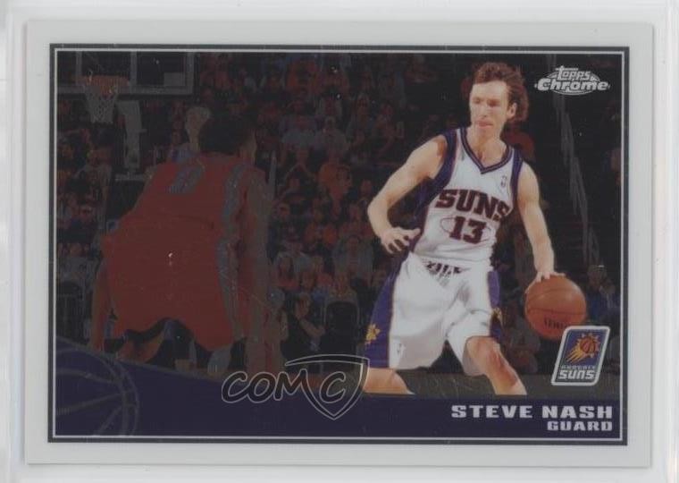 2009-10 Topps Chrome 430/999 Steve Nash #79 HOF h8k
