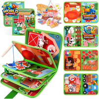 Busy Board Montessori Spielzeug Ab 1 Jahr Kinderspielzeug Einschulung Geschenk