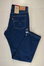 LEVI'S-NWT-Women's Wedgie Fit Button Fly Tapered Leg Denim Blue Jeans-Size W29