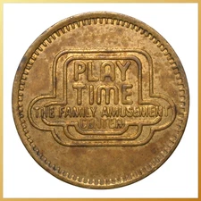 Falls Church Fairfax Play Time The Family Amusement Center Token 25mm