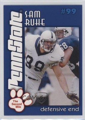 2003 The Second Mile Penn State Nittany Lions Sam Ruhe 0q3