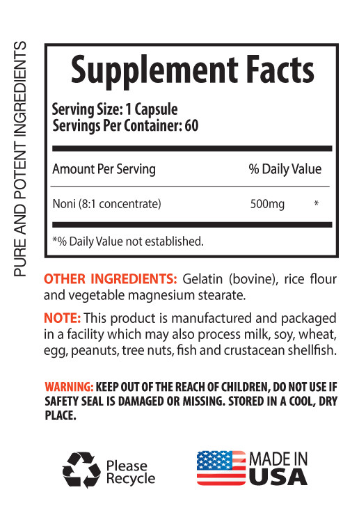 Noni (81 concentrate) 500mg Brain For Memory Focus Homeopathic Medicine 1B eBay