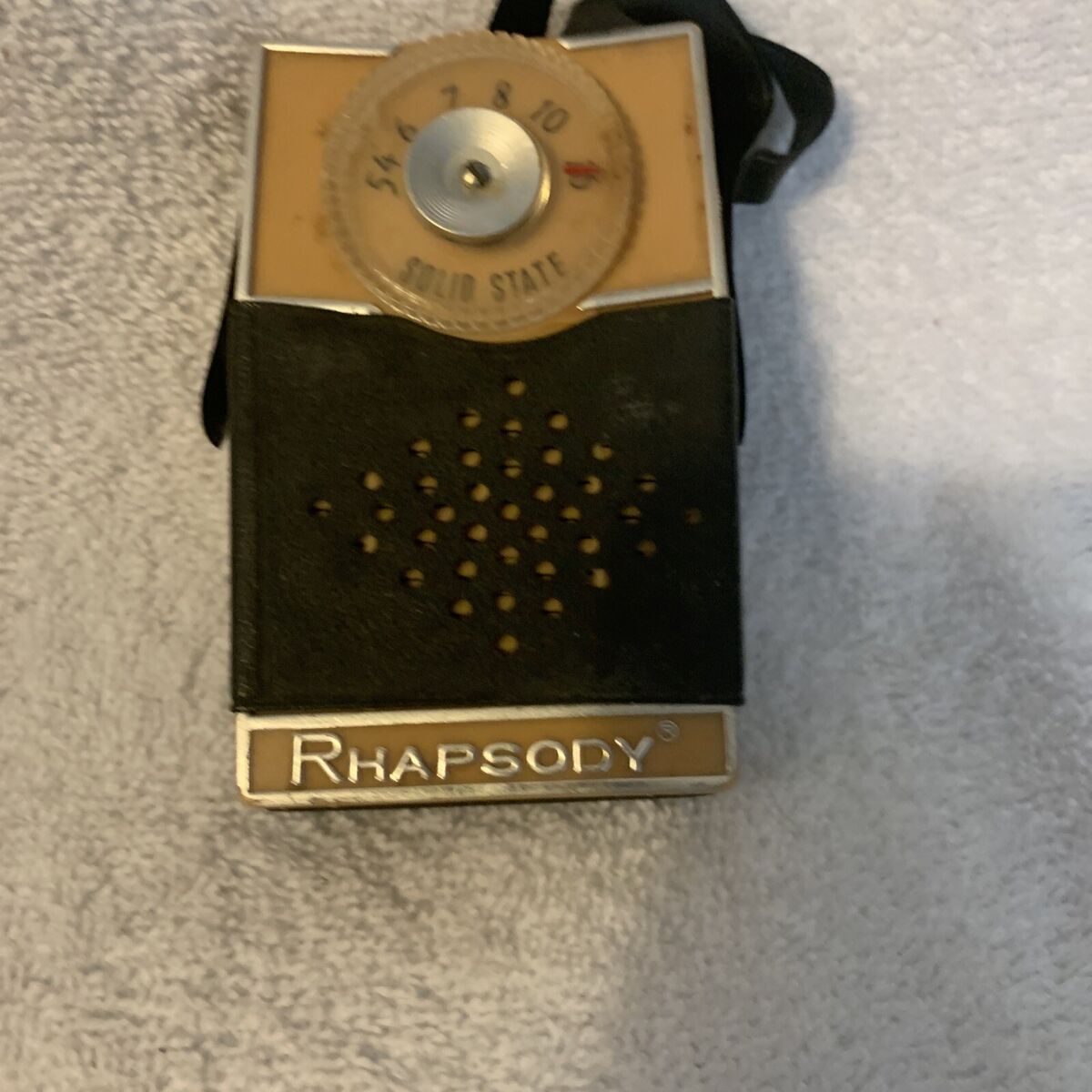 Vintage Radio Six Transistor Deluxe RHAPSODY Hong Kong Rare Vintage Radio Six Transistor Deluxe RHAPSODY Hong Kong Rare