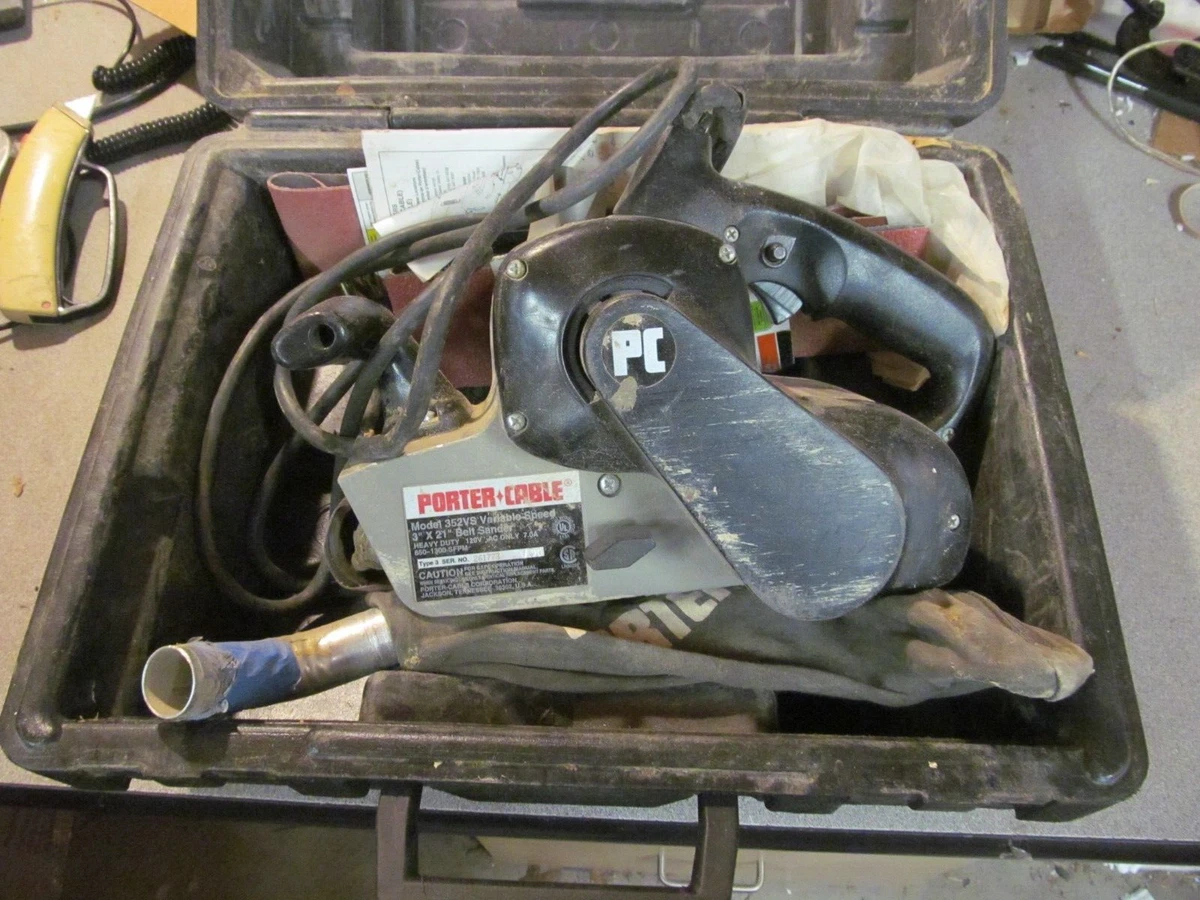 Porter Cable 352VS Variable Speed Belt Sander 3