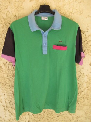 LACOSTE Devanlay Poloshirt grün mehrfarbig Baumwolle Kurzarm 5