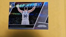 STEPHEN CURRY 2017-18 PANINI SILVER PRIZM GET HYPED! #GH-SC basketball CARD nba