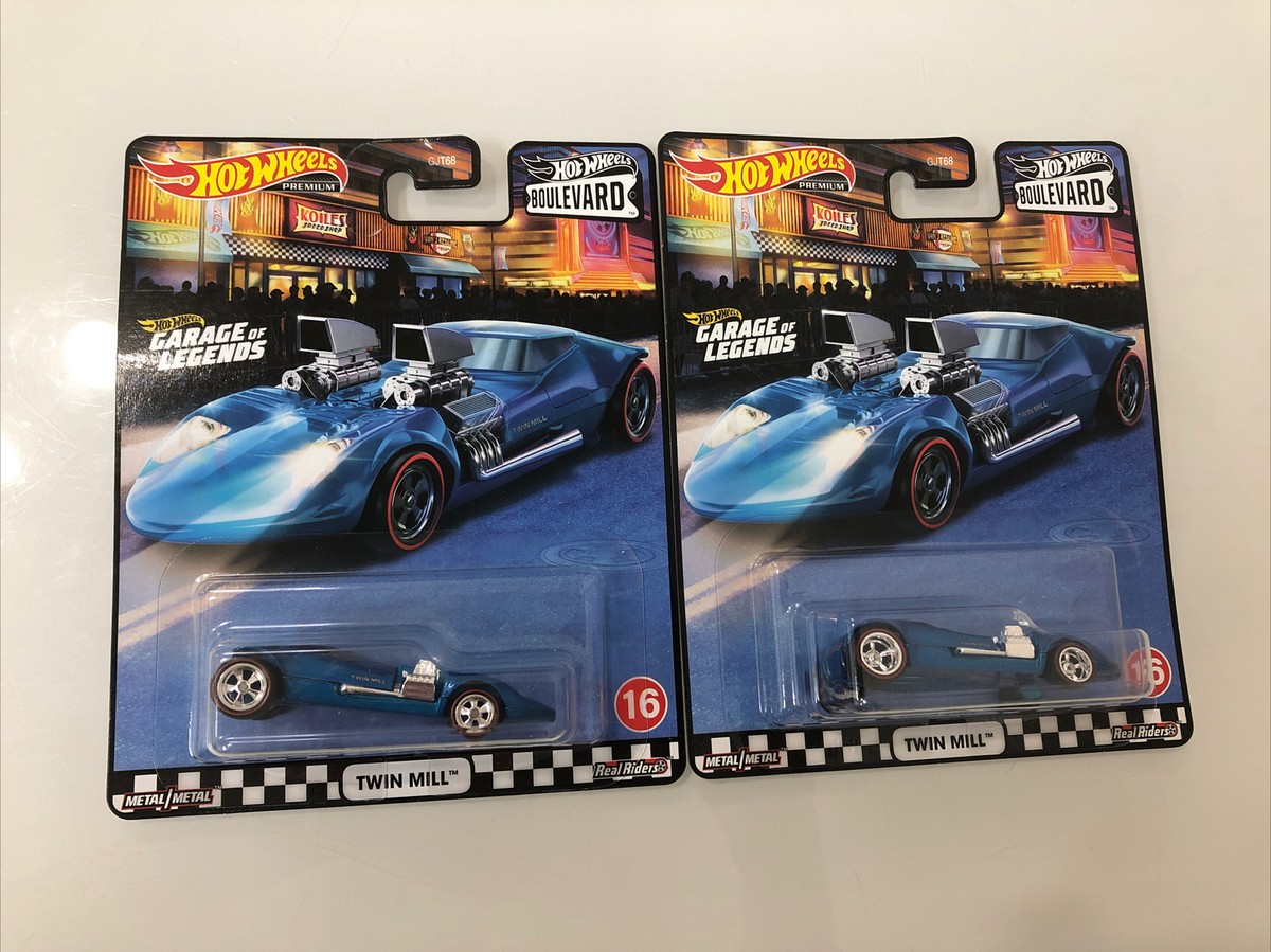 2020 HOT WHEELS PREMIUM BOULEVARD #16 TWIN MILL W/ WHEEL