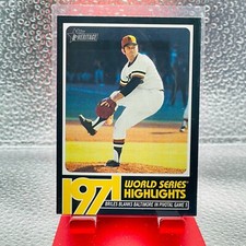 2020 Topps Heritage #WSH-4 Nelson Briles 1971 World Series Highlights