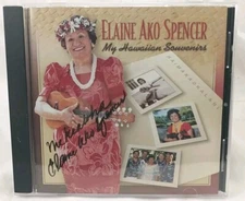 Elaine Ako Spencer-My Hawaiian Souvenirs CD Poki Records - UNVERIFIED SIGNATURE*
