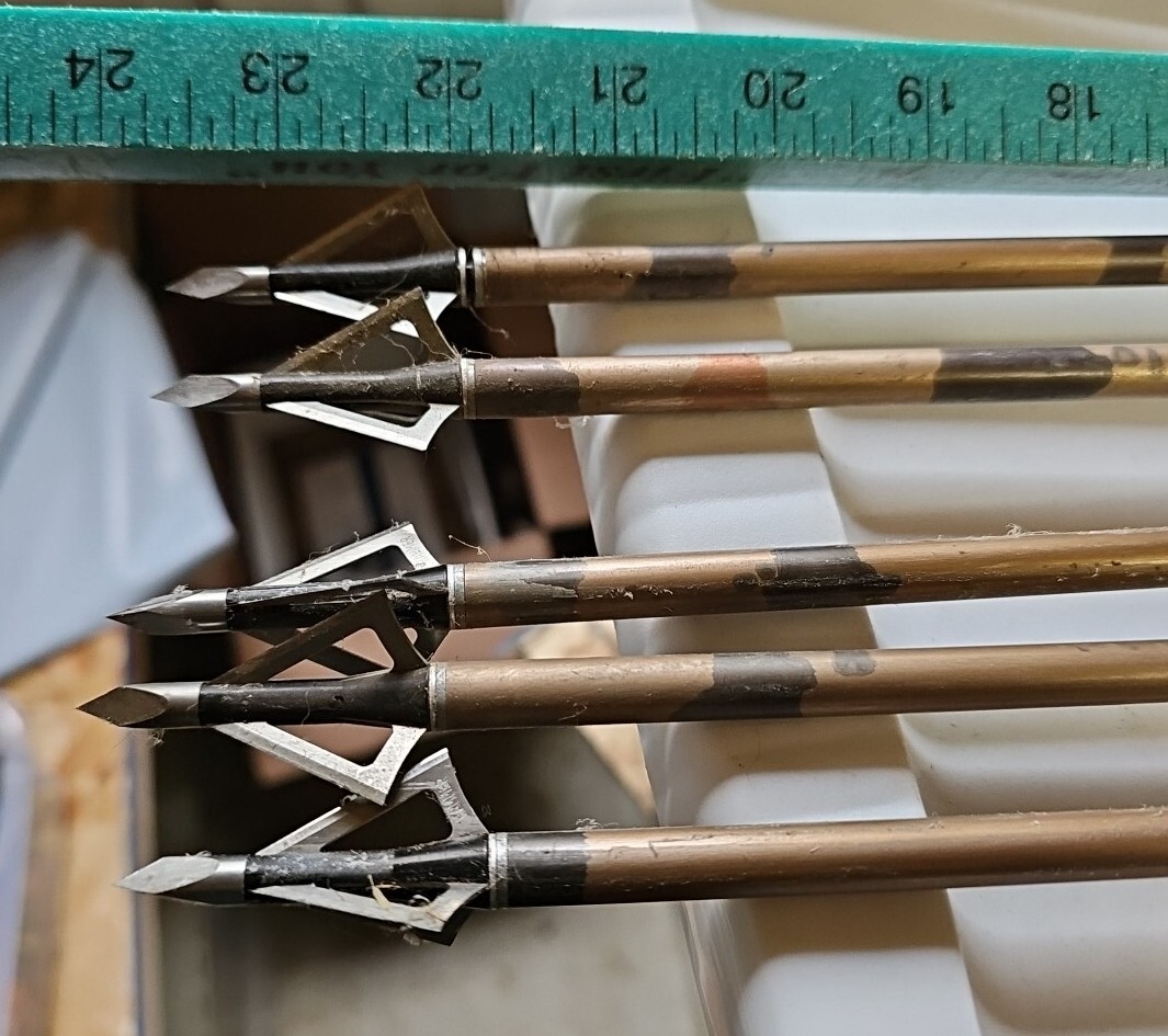 Stabilisateur De Flèche Easton Gamegetter II 8 Pouces - Modèle Vintage Camouflage, Neuf Ancien Stock