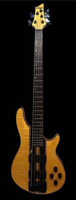Schecter Diamond Series Guitar, 5 String, Beige Black Brown, +CASE, LOCAL PICKUP