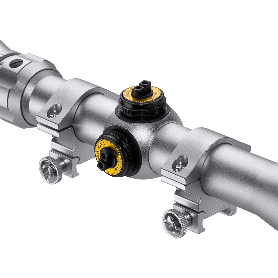 Прицел винтовочный Barska 3-9x40 мм сетка 30/30 серебристый с кольцами, CO11538 - Изображение 4 из 4