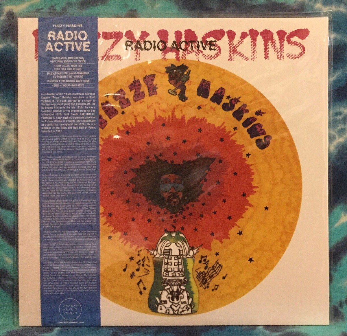 Fuzzy Haskins LP Radio Active NEW White Vinyl PARLIAMENT Fuzzy Haskins LP Radio Active NEW White Vinyl PARLIAMENT