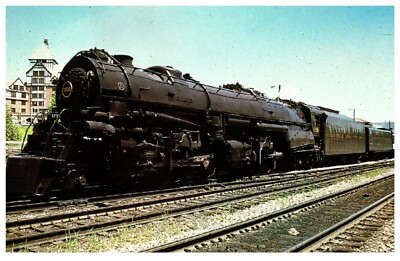 Railroad Train Norfolk & Western #1218 at Roanoke Station after Excursion 