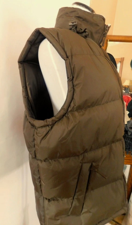 Vintage Men's XL U.S. Polo Assn. Dk. Brown Puffer Vest, 1 Owner, A+ Condition - Image 3 of 4