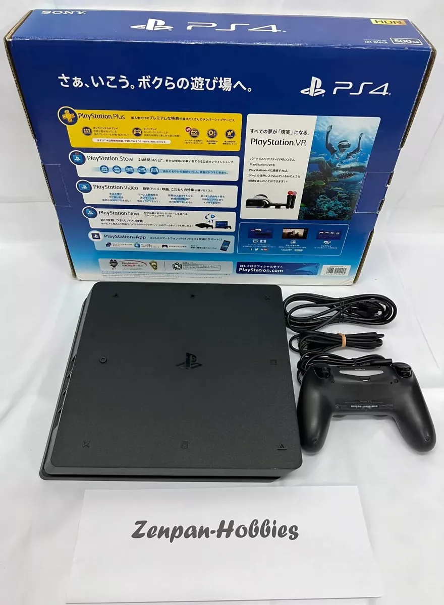 Playstation 4 PS4 Slim Console (JPN Plug) 500GB  CUH-2000AB01/2100AB01/2200AB01