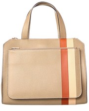 Valextra Passepartout Medium Leather Tote Women's Brown