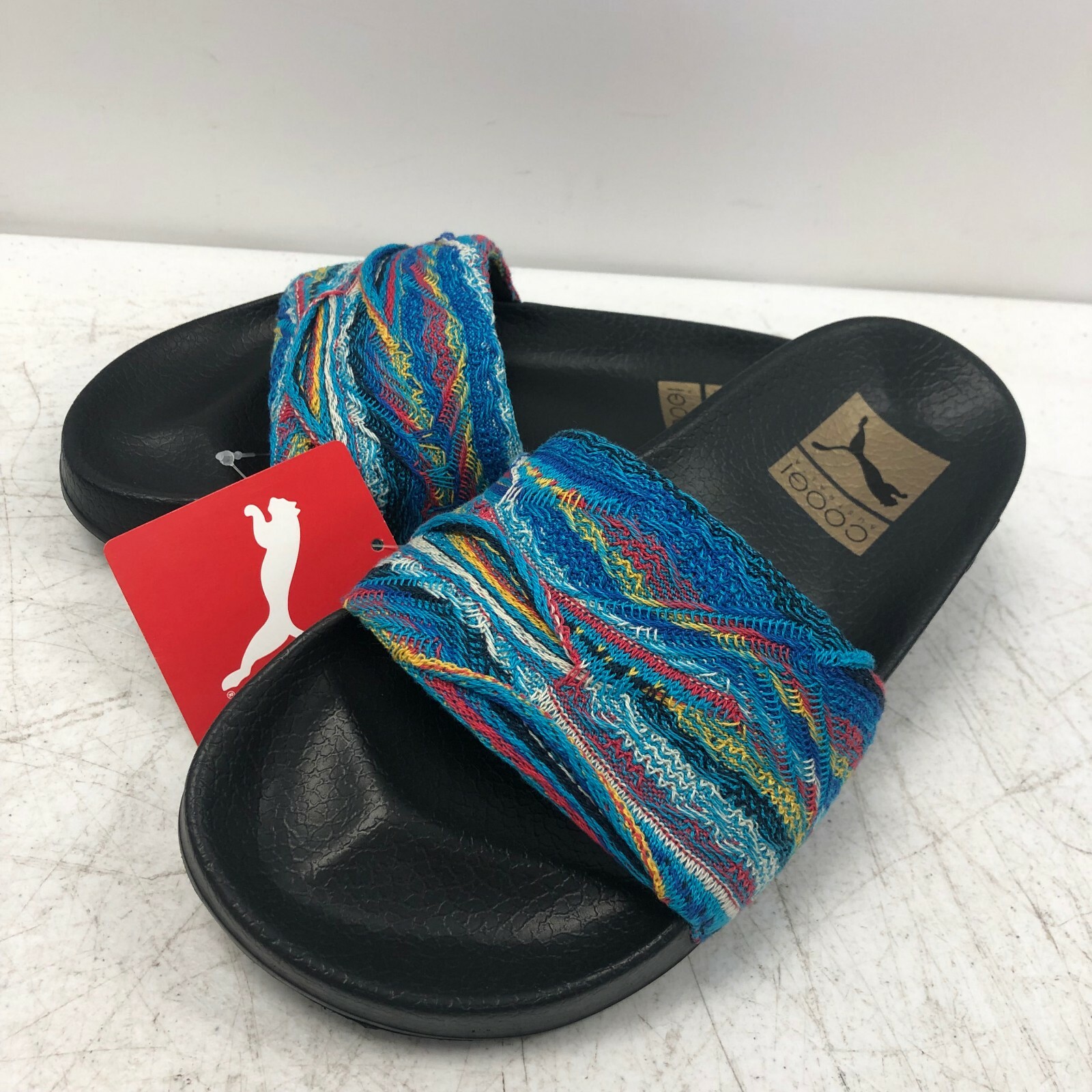 Slippers Coogi Puma Slides Black Buy PUMA Coogi Mens Leadcat