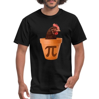 Pi Day T Shirt - Chicken Pot Pi(e) Men's T-Shirt