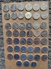 Shell Oil States Of The Union Famous Facts & Faces 1960s Gas Station Coins (45)