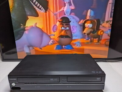 Toshiba VCR DVD Combo Player VHS (SD-V296-K-TU) Tested