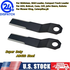 Mower Rotary Grass Cutter AR400 Steel Blades For Mower King Skidsteer Brush Hog
