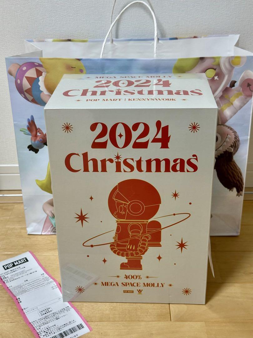 POP MART MEGA Collection 400% SPACE MOLLY Christmas 2024