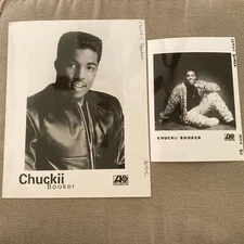 Chuckii Booker Press Photo 8x10”. Plus 5x7” Photo.