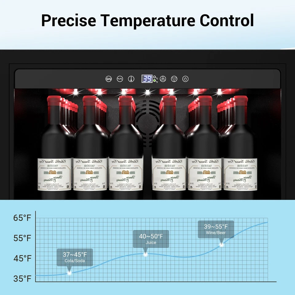 24-дюймовый холодильник под прилавок с двойным ящиком холодильник для напитков нержавеющая сталь - Изображение 4 из 4