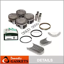Pistons Bearings Rings Fit 05-15 Toyota Tacoma 4Runner 2.7L DOHC