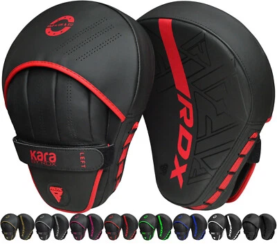 Muay Thai Boxing Pads by RDX, Punching Mitts, MMA, Focus Pads, Boxing Training