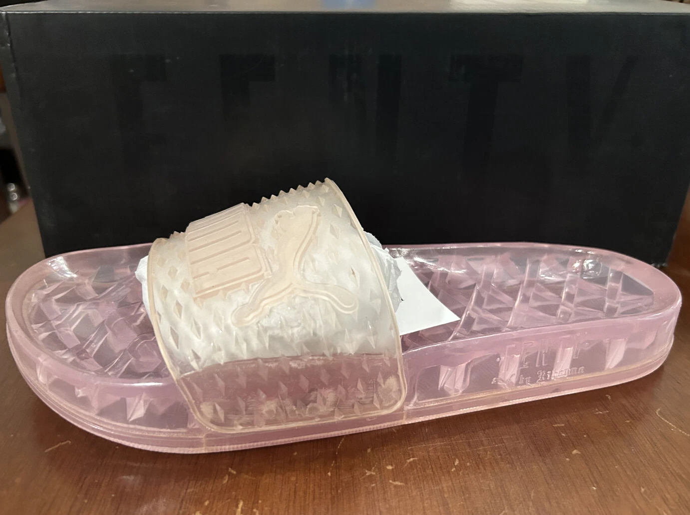 Puma Fenty Jelly Slide donna prisma colore rosa taglia 8 5