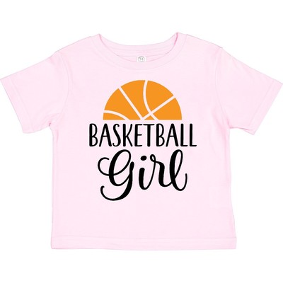 Inktastic Basketball Girl Sports Toddler T-Shirt Girls Team Clothing Clothes Kid