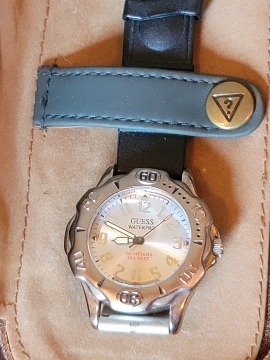 Guess 50 Meter Waterpro Watch With Case