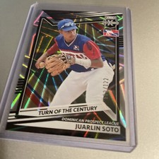 2022 Panini Elite Extra Juarlin Soto TURN OF THE CENTURY SP -- #'d 003/122 (CL2)