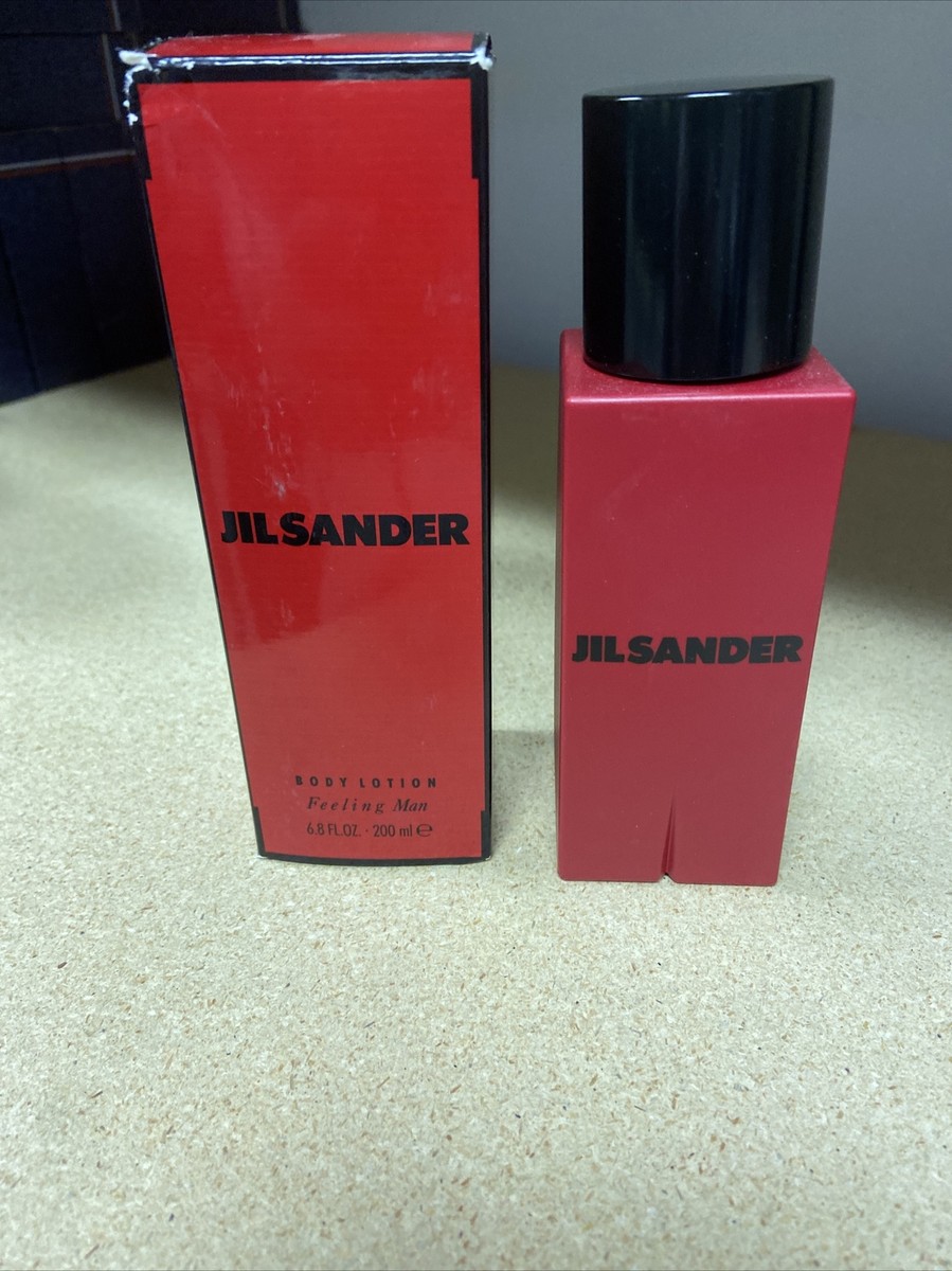 Jil Sander Body Lotion FEELING MAN fl oz for Men NEW IN BOX