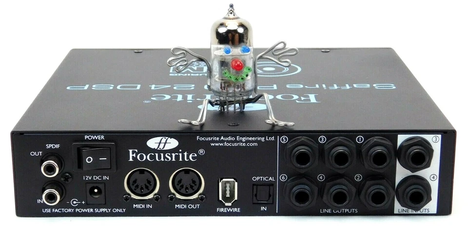 Focusrite Saffire Pro 24 DSP Audio Interface FireWire + Neuwertig + Garantie - Bild 4 von 4
