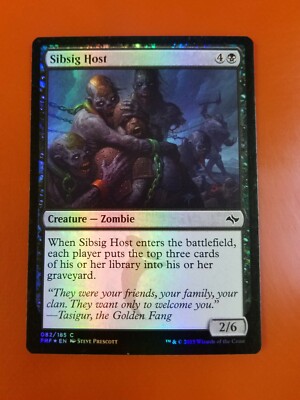 1x Sibsig Host | FOIL | Fate Reforged | MTG Magic Cards