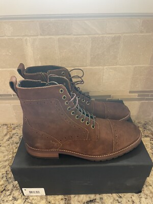Ashton Grey Brown Boots