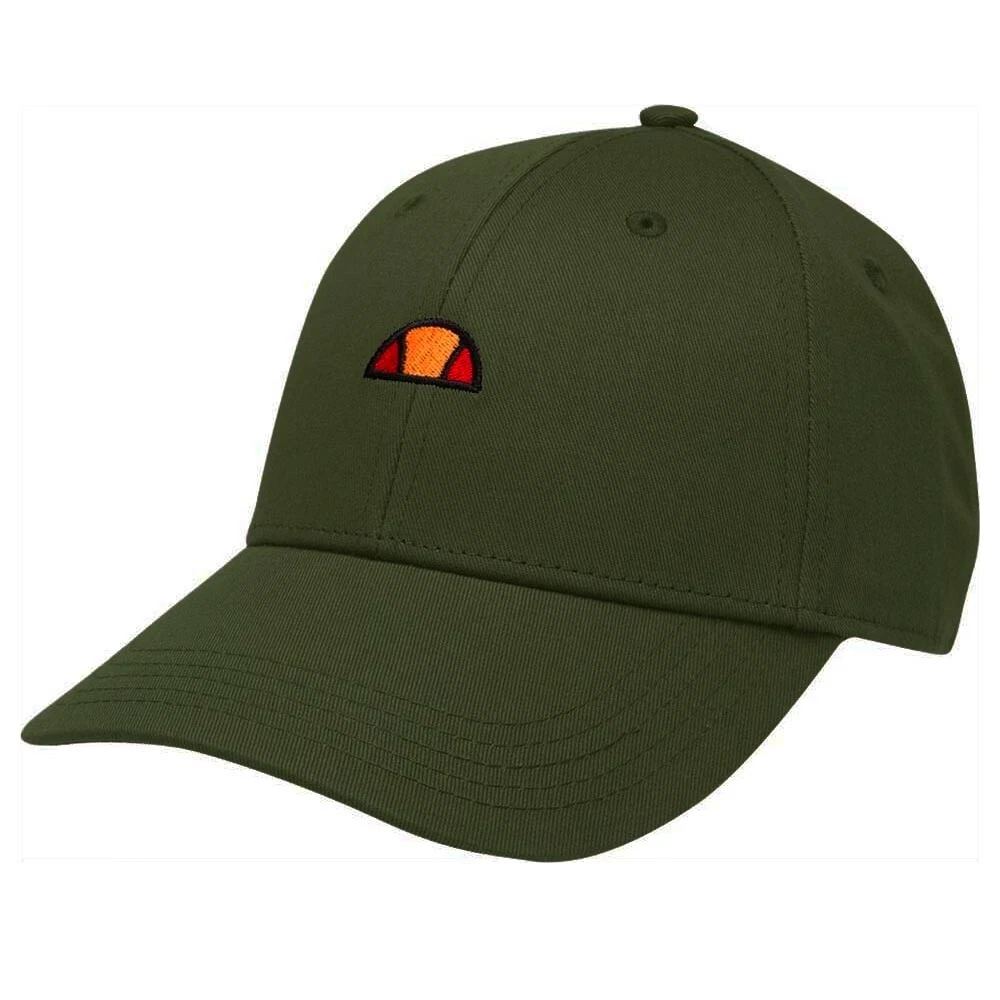 Ellesse Marlon Fashion Sport Baseball Cap Hat Khaki Green One Size