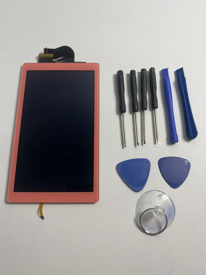 Nintendo Switch Lite LCD + Digitizer Screen Replacement - W/ Tool ASSEMBLED - Image 2 of 4
