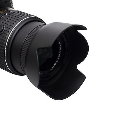 Lens Hood For Nikon Hb 69 Af S Dx Nikkor 18 55mm F 3 5 5 6g Vr Ii D30 D50 C Ebay