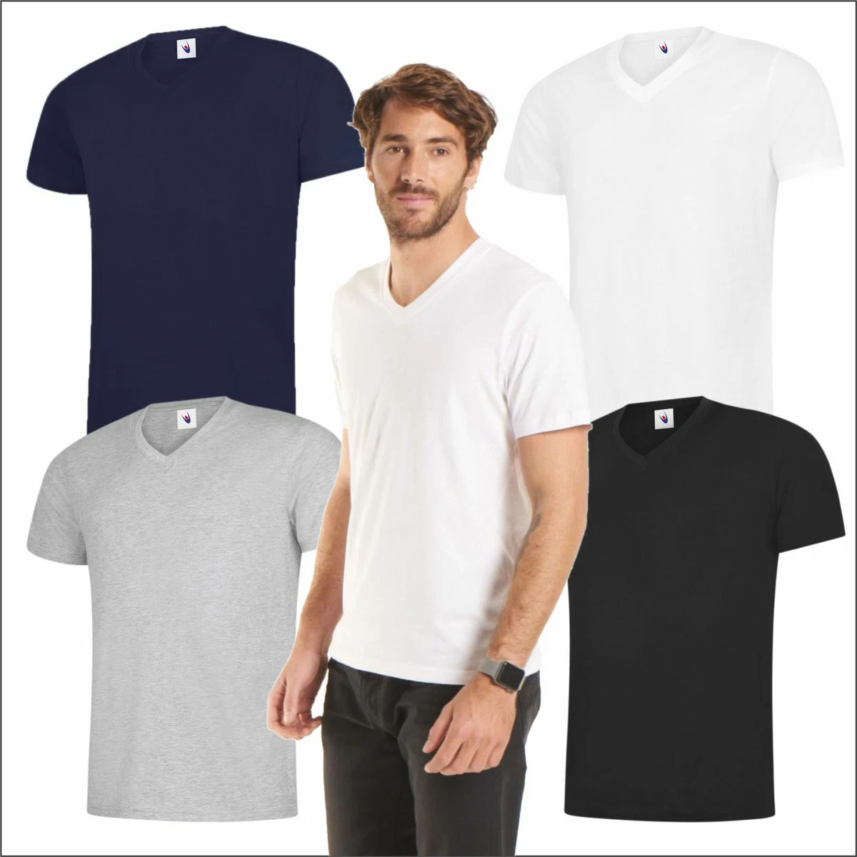 Short length deals t shirts men's
