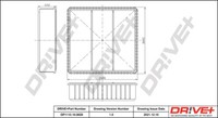 Dr!ve+ DP1110.10.0628 Luftfilter FüR Mitsubishi