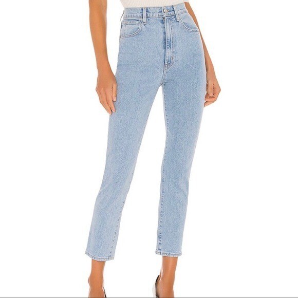SLVRLAKE Beatnik Ankle High Rise Slim Leg Jeans Size 28