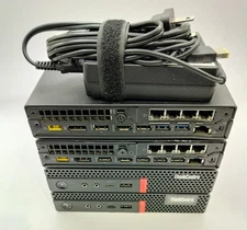 Lenovo ThinkCentre M920q Tiny i5-8th Gen 16GB 256GB NMVe 4X Ethernet Card Win11P