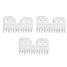 3 PCS Ceramic Cutter Replaces For Most Andis Oster Wahl AG/A5 Clipper Blades