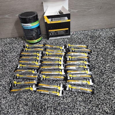 Beachbody Performance Energize Pre-Workout Packets (Lemon)& Hydrate New Sealed 